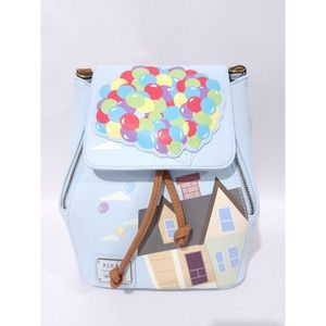 Disney Loungefly Pixar UP House Adventure Balloons Mini Backpack New With Tag